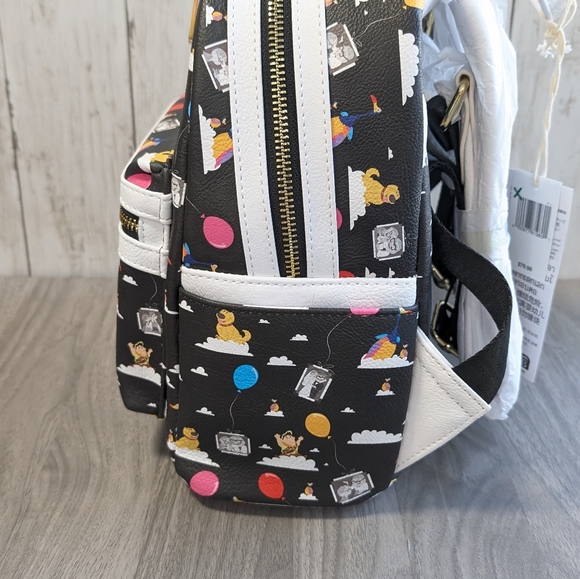 Disney Parks Loungefly Mini Backpack Black Up Pixar Russell Carl main image 4